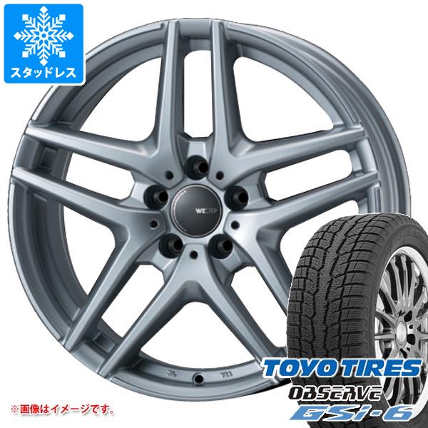 【タイヤ交換対象】アウディ A7 F2系用 スタッドレス トーヨー オブザーブ GSi-6 225/55R18 98Q モンツァジャパン ウェスター S05 タイヤホイール4本セット｜タイヤ１番