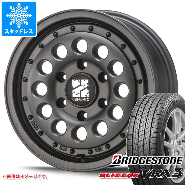 トヨタ ハイエース 200系用 スタッドレス ブリヂストン ブリザック VRX3 215/70R16 100Q MLJ エクストリームJ ラギッド タイヤホイール4本セット|タイヤ1番