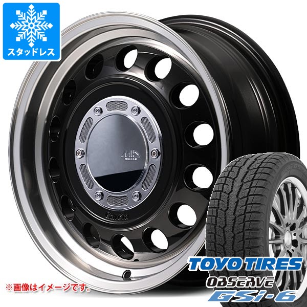 【タイヤ交換対象】5本セット スズキ ジムニーシエラ JB74W用 スタッドレス トーヨー オブザーブ GSi-6 225/70R16 103Q ガルシア シスコ タイプ2 タイヤホイール5本セット|タイヤ1番