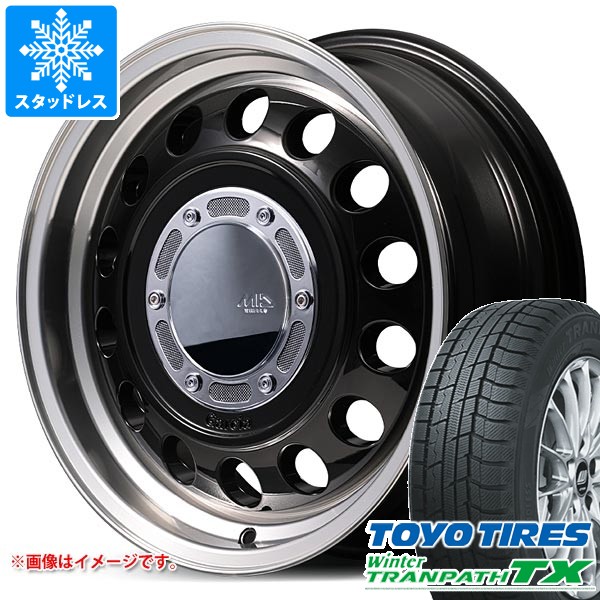 【タイヤ交換対象】5本セット スズキ ジムニーノマド JC74W用 スタッドレス トーヨー ウィンタートランパス TX 215/70R16 100Q ガルシア シスコ タイプ2 タイヤホイール5本セット