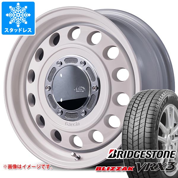 【タイヤ交換対象】5本セット スズキ ジムニー JB64W用 スタッドレス ブリヂストン ブリザック VRX3 215/70R16 100Q ガルシア シスコ タイプ2 タイヤホイール5本セット