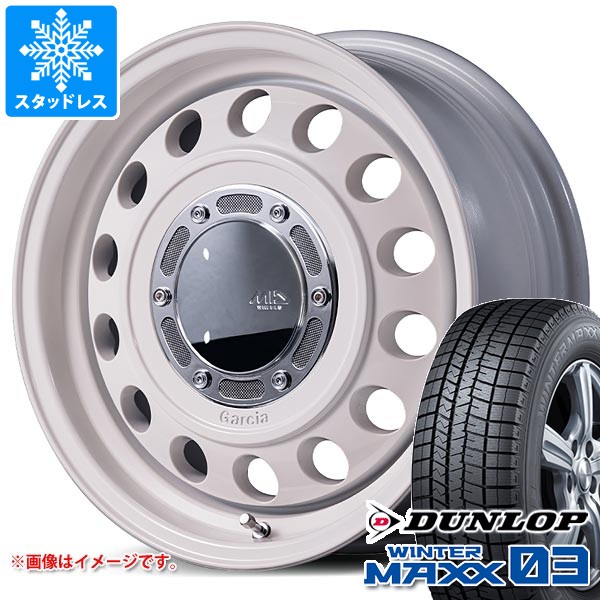 【タイヤ交換対象】5本セット スズキ ジムニーノマド JC74W用 スタッドレス ダンロップ ウインターマックス03 WM03 215/70R16 100Q ガルシア シスコ タイプ2 タイヤホイール5本セット|タイヤ1番