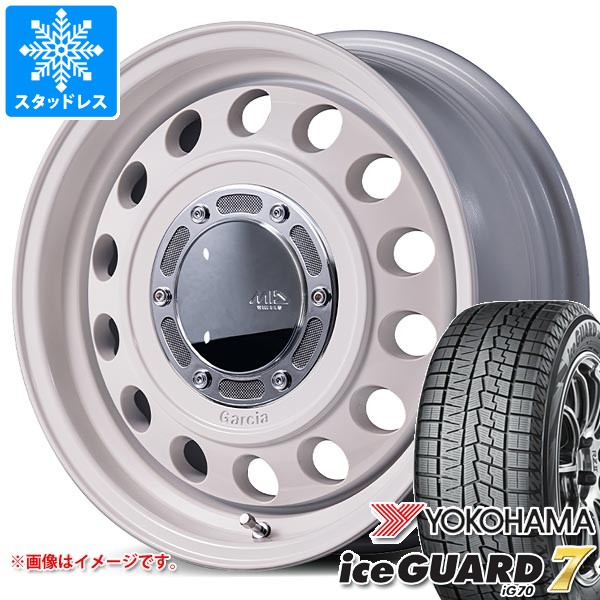 【タイヤ交換対象】スズキ ハスラー用 スタッドレス ヨコハマ アイスガードセブン iG70 165/70R14 81Q ガルシア シスコ タイプ2 タイヤホイール4本セット｜タイヤ１番