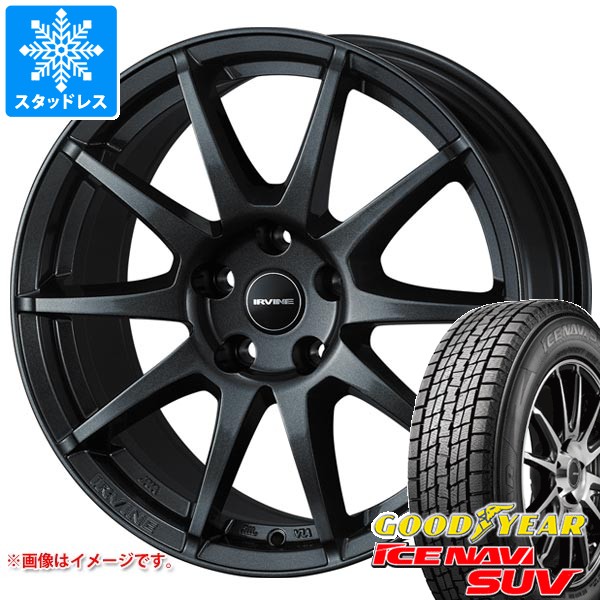 【タイヤ交換対象】BMW G01 X3用 スタッドレス グッドイヤー アイスナビ SUV 225/60R18 100Q アーヴィン S02 タイヤホイール4本セット|タイヤ1番