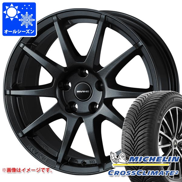 【タイヤ交換対象】メルセデスベンツ W206オールテレイン Cクラス オールテレイン用 オールシーズンタイヤ ミシュラン クロスクライメート2 245/45R18 100Y XL アーヴィン S02 タイヤホイール4本セット｜タイヤ１番