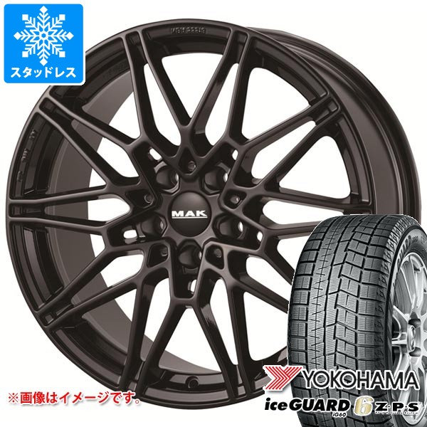 【タイヤ交換対象】BMW G08 iX3用 スタッドレス ヨコハマ アイスガードシックス iG60 245/50RF19 105Q XL ランフラット MAK ケーニッヒ タイヤホイール4本セット
