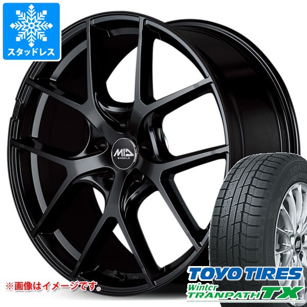 【タイヤ交換対象】トヨタ クラウン クロスオーバー 35系用 スタッドレス トーヨー ウィンタートランパス TX 225/55R19 99Q レフィナーダ モーション4 タイヤホイール4本セット|タイヤ1番