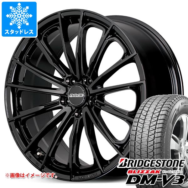トヨタ 40系アルファード用 スタッドレス ブリヂストン ブリザック DM-V3 245/45R20 103Q XL レイズ RS ヴォウジェ SE タイヤホイール4本セット|タイヤ1番