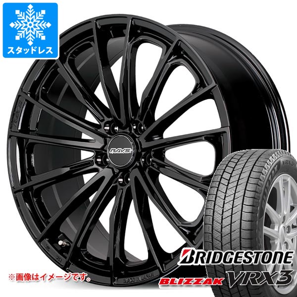 トヨタ 40系アルファード用 スタッドレス ブリヂストン ブリザック VRX3 225/65R17 102Q レイズ RS ヴォウジェ SE タイヤホイール4本セット｜タイヤ１番 148,900円