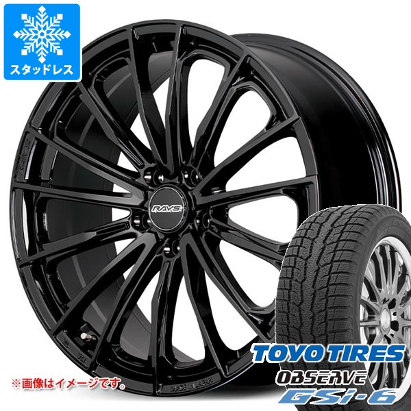 トヨタ 40系アルファード用 スタッドレス トーヨー オブザーブ GSi-6 225/65R17 102Q レイズ RS ヴォウジェ SE タイヤホイール4本セット|タイヤ1番