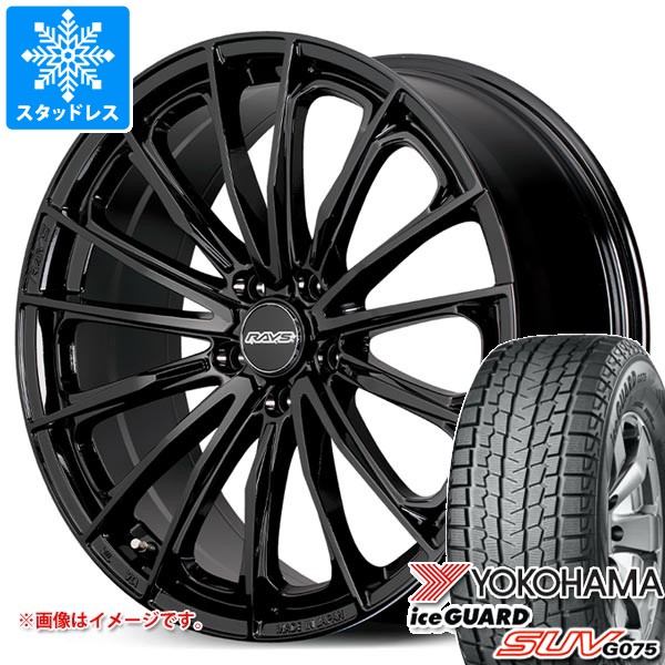 トヨタ 40系アルファード用 スタッドレス ヨコハマ アイスガード SUV G075 225/65R17 102T レイズ RS ヴォウジェ SE タイヤホイール4本セット