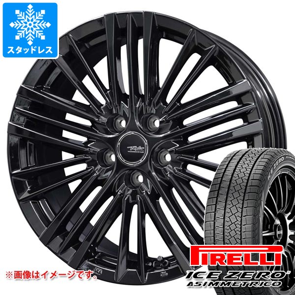 【タイヤ交換対象】トヨタ 40系アルファード用 2025年製 スタッドレス ピレリ アイスゼロアシンメトリコ 225/60R18 100H テイラー TL1 タイヤホイール4本セット｜タイヤ１番