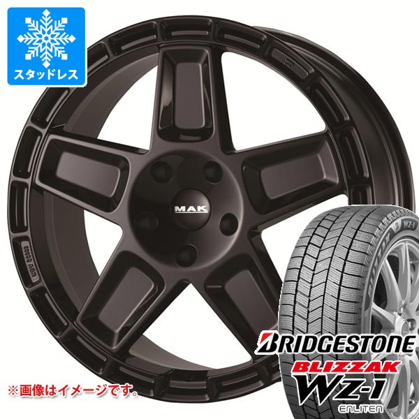 【タイヤ交換対象】メルセデスベンツ W463 AMG G63用 スタッドレス ブリヂストン ブリザック WZ-1 275/50R20 113Q XL MAK トレック タイヤホイール4本セット|タイヤ1番