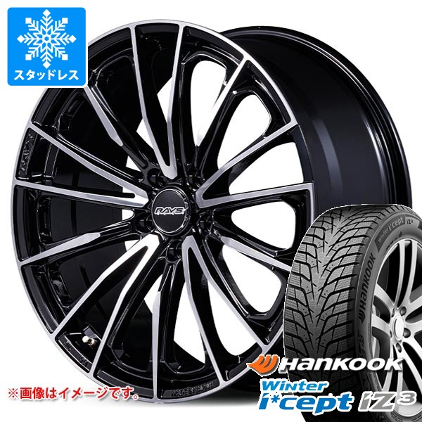 【タイヤ交換対象】トヨタ 40系アルファード用 スタッドレス ハンコック ウィンターアイセプト iZ3 X for SUV W636A 225/60R18 100H レイズ ベルサス ヴォウジェ SE スペックM タイヤホイール4本セット｜タイヤ１番