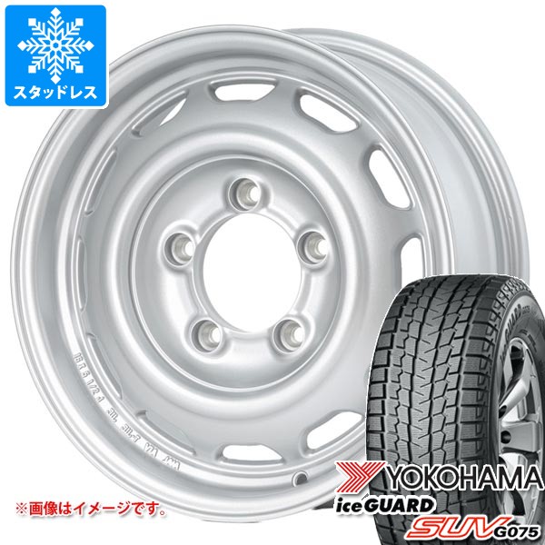 【タイヤ交換対象】5本セット スズキ ジムニー JB64W用 スタッドレス ヨコハマ アイスガード SUV G075 215/70R16 100Q アピオ ワイルドボア ベンチュラ タイヤホイール5本セット 126,125円