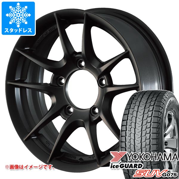 【タイヤ交換対象】スズキ ジムニー用 スタッドレス ヨコハマ アイスガード SUV G075 6.50R16 LT 97/93Q アピオ ワイルドボア Z タイヤホイール4本セット｜タイヤ１番