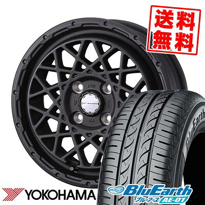 165/60R15 77H YOKOHAMA ヨコハマ BluEarth AE-01 MUDVANCE 09 マッドヴァンス09 サマータイヤホイール4本セット 【取付対象】｜タイヤプライス館