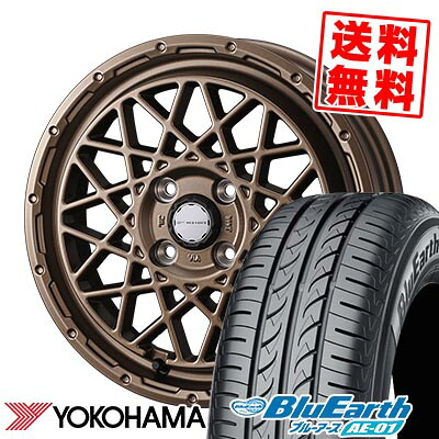 165/60R15 77H YOKOHAMA ヨコハマ BluEarth AE-01 MUDVANCE 09 マッドヴァンス09 サマータイヤホイール4本セット 【取付対象】|タイヤプライス館