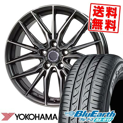 205/60R16 92H YOKOHAMA ヨコハマ BluEarth AE-01F Precious AST M4 プレシャス アストM4 サマータイヤホイール4本セット 【取付対象】|タイヤプライス館
