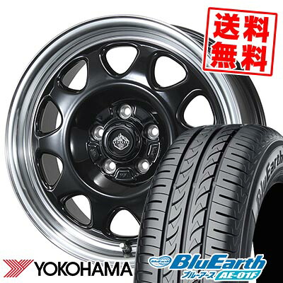 215/60R16 95H YOKOHAMA ヨコハマ BluEarth AE-01F LANDFOOT SWZ ランドフット SWZ サマータイヤホイール4本セット 【取付対象】