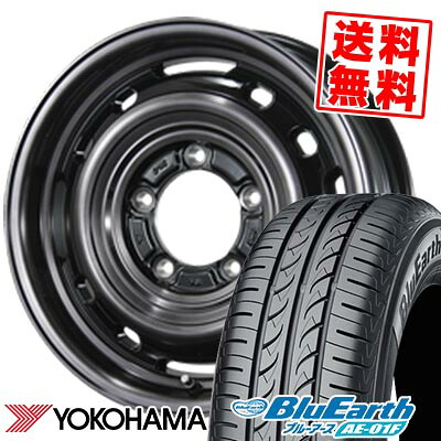 195/60R16 89H YOKOHAMA ヨコハマ BluEarth AE-01F LANDFOOT XFG ランドフット XFG サマータイヤホイール4本セット 【取付対象】|タイヤプライス館