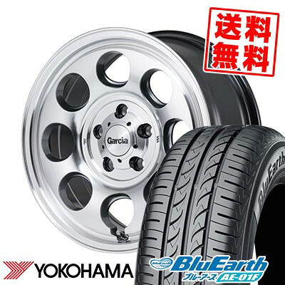 205/60R16 92H YOKOHAMA ヨコハマ BluEarth AE-01F Garcia Palm8 ガルシア パーム8 サマータイヤホイール4本セット 【取付対象】