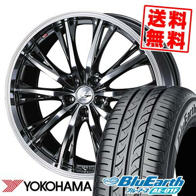 205/65R16 95H YOKOHAMA ヨコハマ BluEarth AE-01F WEDS LEONIS RT ウェッズ レオニス RT サマータイヤホイール4本セット 【取付対象】 95,150円