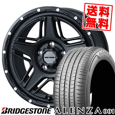 225/55R17 97W BRIDGESTONE ブリヂストン ALENZA A001 アレンザ A001 MUDVANCE 07 マッドヴァンス07 サマータイヤホイール4本セット