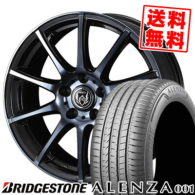 235/55R18 100V BRIDGESTONE ブリヂストン ALENZA A001 アレンザ A001 RIZLEY KC ライツレーKC サマータイヤホイール4本セット