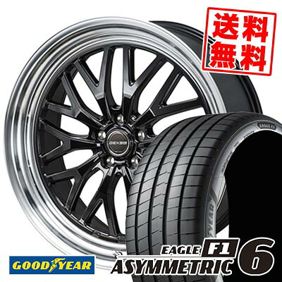 235/50R18 101Y XL グッドイヤー EAGLE F1 ASYMMETRIC 6 GEXSIS GM210 サマータイヤホイール4本セット 【取付対象】|タイヤプライス館