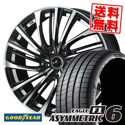 235/50R18 101Y XL グッドイヤー EAGLE F1 ASYMMETRIC 6 LEONIS FR サマータイヤホイール4本セット 【取付対象】｜タイヤプライス館
