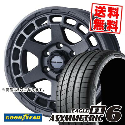 225/45R17 94Y XL グッドイヤー EAGLE F1 ASYMMETRIC 6 MUDVANCE X Type S サマータイヤホイール4本セット 【取付対象】｜タイヤプライス館 127,300円