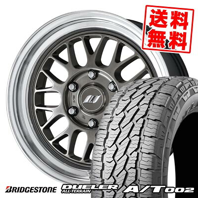 265/60R18 114S XL ブリヂストン DUELER A/T002 WORK XTRAP M1HC サマータイヤホイール4本セット 【取付対象】|タイヤプライス館
