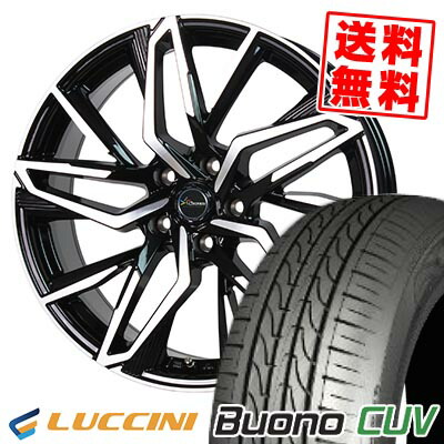 235/55R18 104V ルッチーニ Buono CUV Chronus CH-112 サマータイヤホイール4本セット 【取付対象】 79,365円