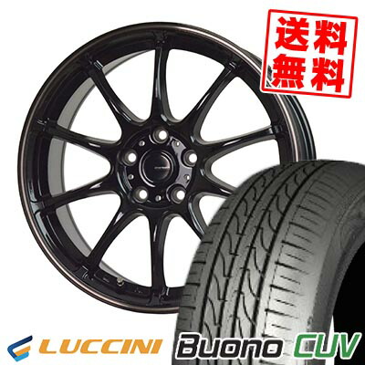235/55R18 104V ルッチーニ Buono CUV G-SPEED P-07 サマータイヤホイール4本セット 【取付対象】