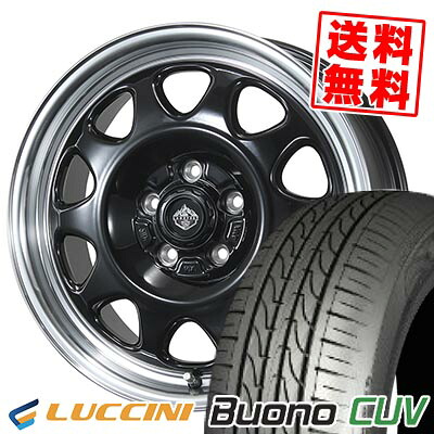 225/65R17 102V LUCCINI ルッチーニ Buono CUV LANDFOOT SWZ ランドフット SWZ サマータイヤホイール4本セット 【取付対象】｜タイヤプライス館