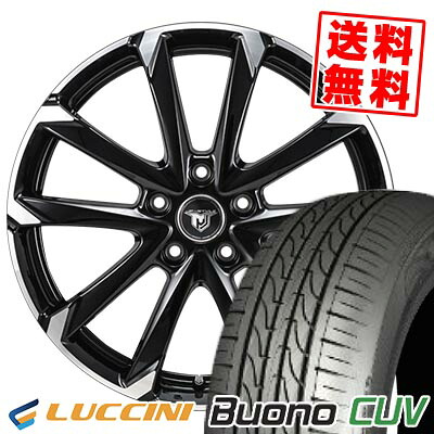 225/65R17 102V LUCCINI ルッチーニ Buono CUV JP STYLE MJ-V ジェイピースタイル MJ-V サマータイヤホイール4本セット 【取付対象】｜タイヤプライス館