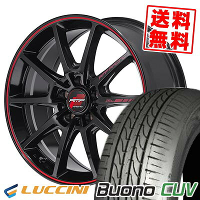 225/60R18 104V XL LUCCINI ルッチーニ Buono CUV RMP RACING R25 Plus RMPレーシング R25プラス サマータイヤホイール4本セット 【取付対象】