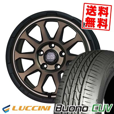 215/65R16 102V ルッチーニ Buono CUV MAD CROSS RANGER サマータイヤホイール4本セット 【取付対象】
