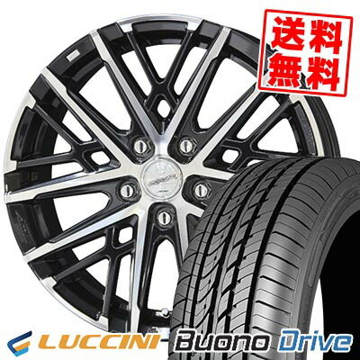 195/65R15 91H LUCCINI ルッチーニ Buono Drive SMACK GRAIVE スマック グレイヴ サマータイヤホイール4本セット 【取付対象】