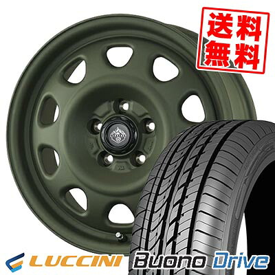 195/60R16 89H LUCCINI ルッチーニ Buono Drive LANDFOOT SWZ ランドフット SWZ サマータイヤホイール4本セット 【取付対象】|タイヤプライス館