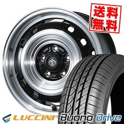 195/60R16 89H LUCCINI ルッチーニ Buono Drive LANDFOOT XFG ランドフット XFG サマータイヤホイール4本セット 【取付対象】|タイヤプライス館