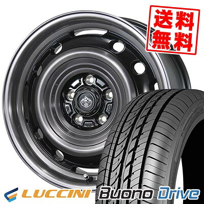 195/60R16 89H LUCCINI ルッチーニ Buono Drive LANDFOOT XFG ランドフット XFG サマータイヤホイール4本セット 【取付対象】|タイヤプライス館
