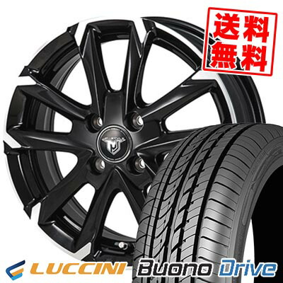 185/55R15 82V LUCCINI ルッチーニ Buono Drive JP STYLE MJ-V ジェイピースタイル MJ-V サマータイヤホイール4本セット 【取付対象】｜タイヤプライス館