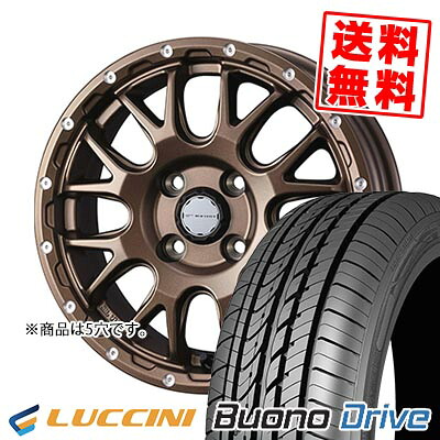 205/65R16 95H ルッチーニ Buono Drive MUDVANCE 08 サマータイヤホイール4本セット 【取付対象】 75,680円