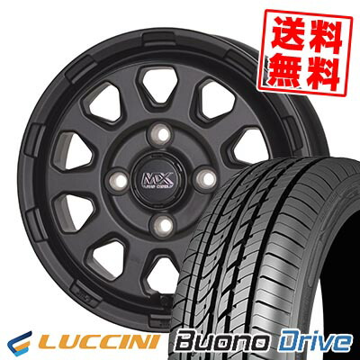 185/65R14 86H ルッチーニ Buono Drive MAD CROSS RANGER サマータイヤホイール4本セット 【取付対象】