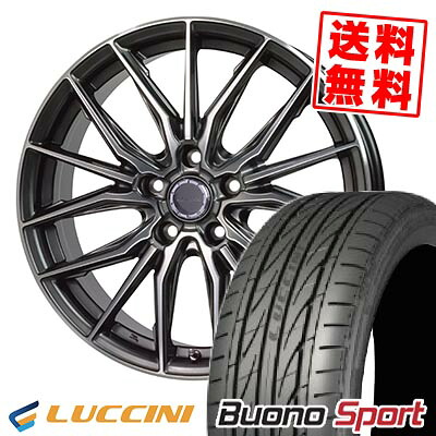 245/45R18 100W XL ルッチーニ Buono Sport Precious AST M4 サマータイヤホイール4本セット 【取付対象】