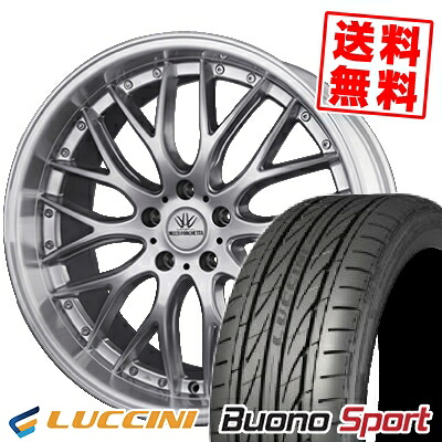 225/35R20 93Y XL ルッチーニ Buono Sport BADX LOXARNY MULTIFORCHETTA サマータイヤホイール4本セット 【取付対象】