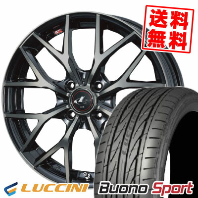 最安値に挑戦 195 45r16 Weds ルッチーニ 84v Buono Xl Luccini アルミホイール ルッチーニ スポーツ Leonis Weds Mx レオニス ウェッズ Sport ヴォーノ Mx サマータイヤホイール4本セット 取付対象 タイヤプライス館16インチ Luccini ルッチーニ Buono Sport