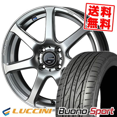 165/55R15 75V ルッチーニ Buono Sport LEONIS NAVIA 07 サマータイヤホイール4本セット 【取付対象】|タイヤプライス館
